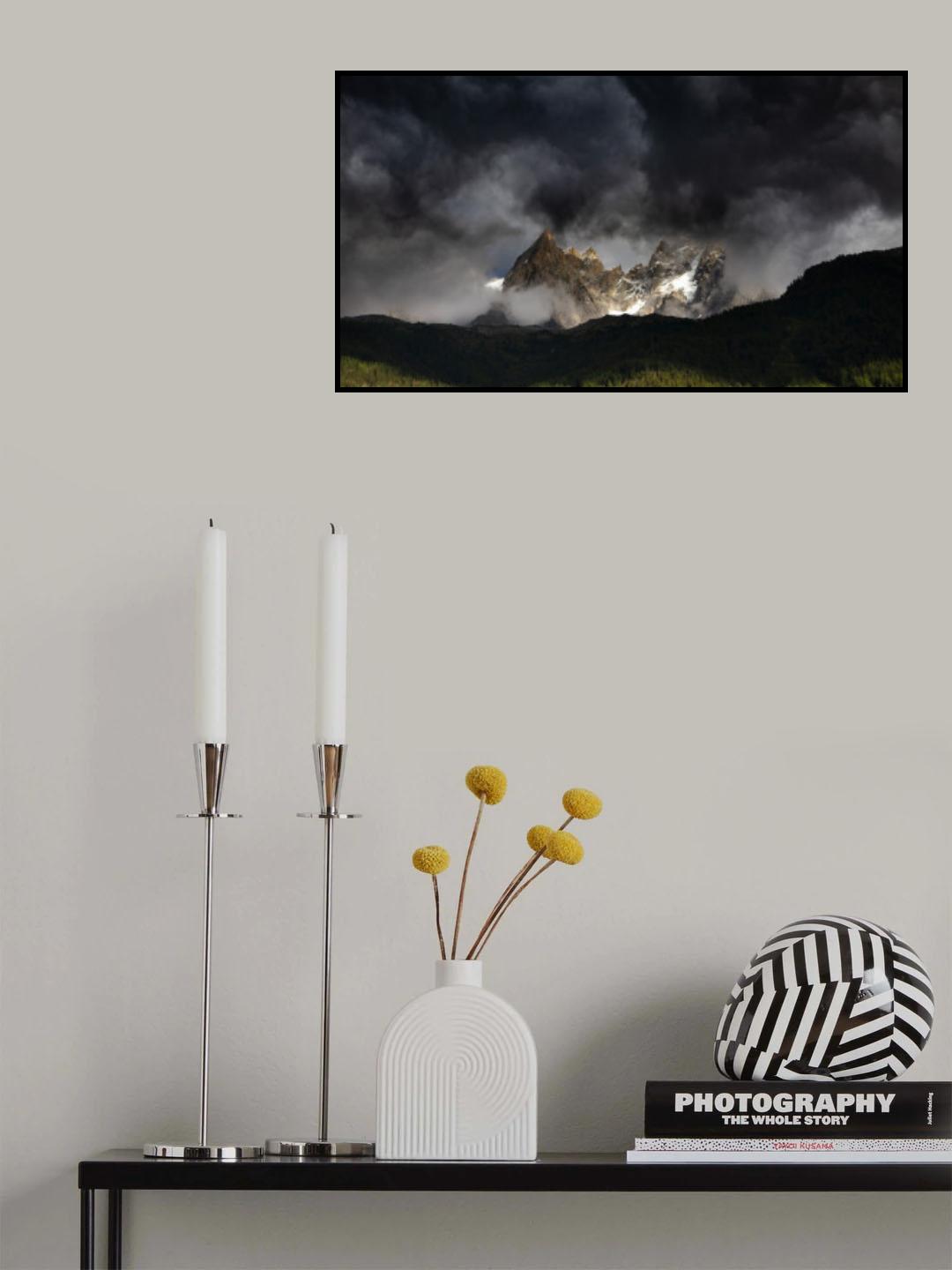 Chamonix-Mont-Blanc Poster och Canvastavla