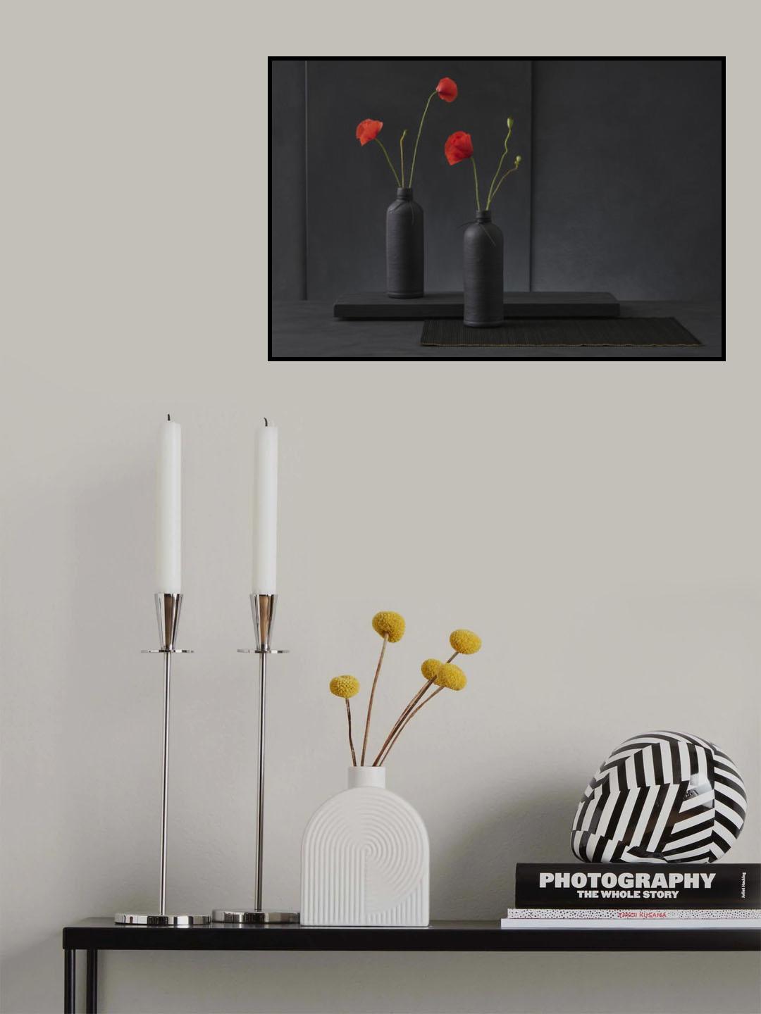 Papaver Rhoeas Poster och Canvastavla