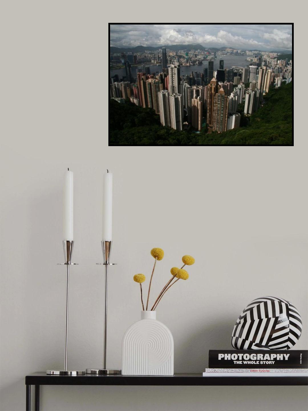 a view from the Peak Poster och Canvastavla