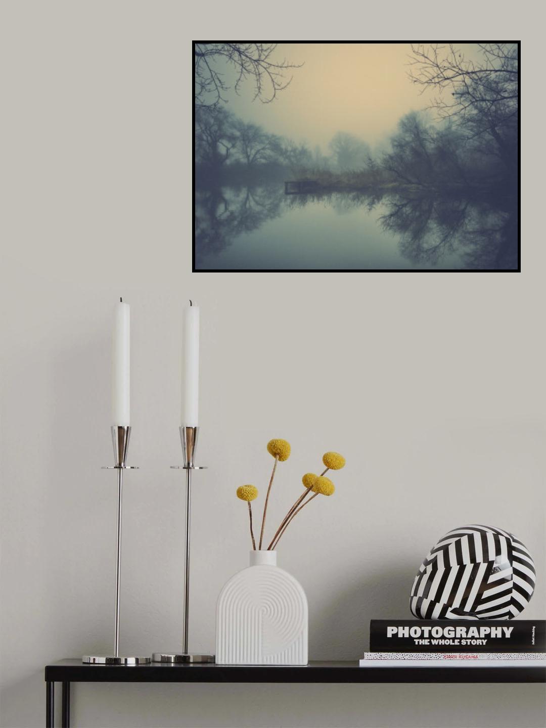 Schüssen forest Poster och Canvastavla
