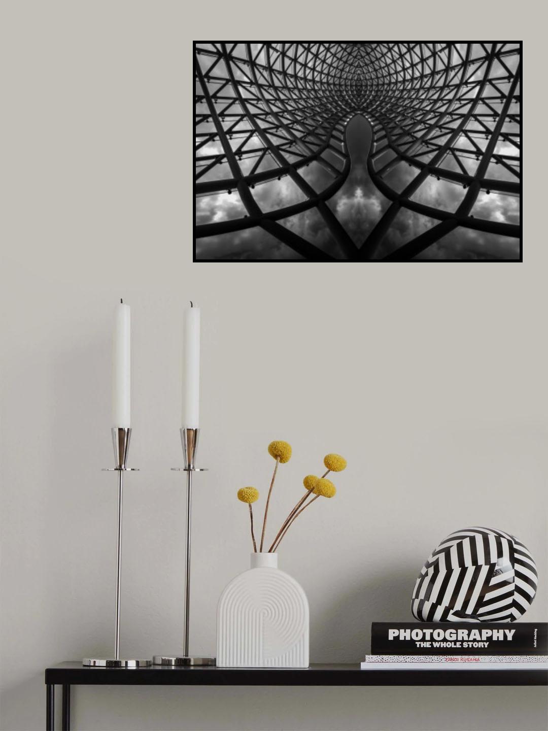 black net Poster och Canvastavla