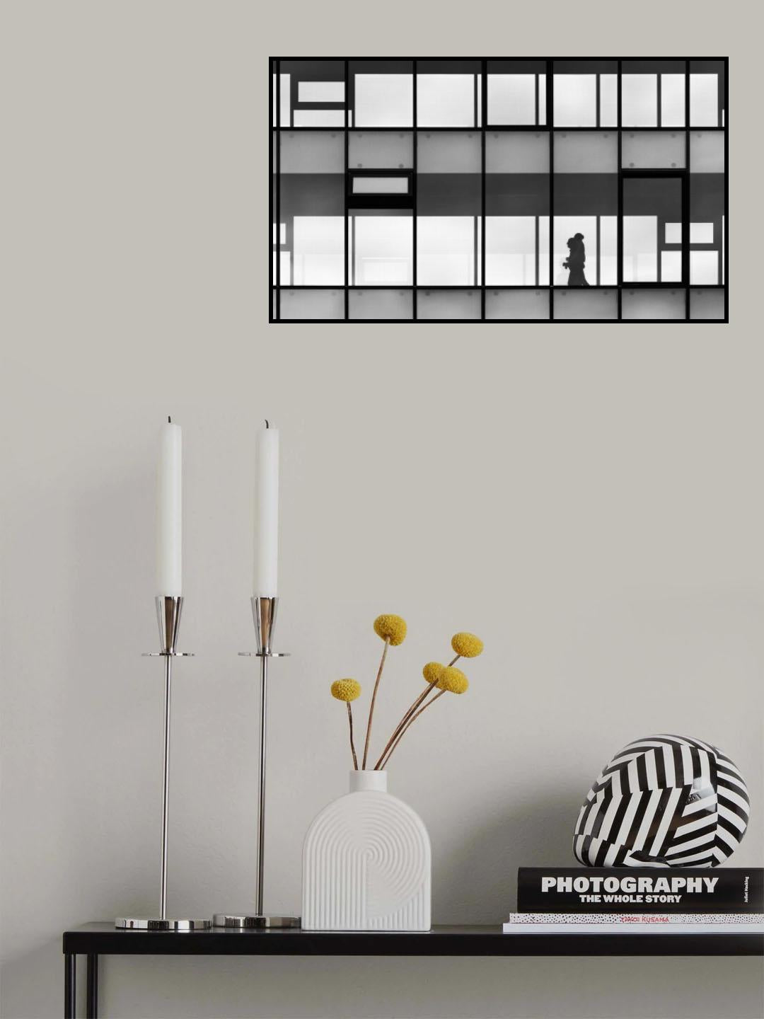 The modern office Poster och Canvastavla