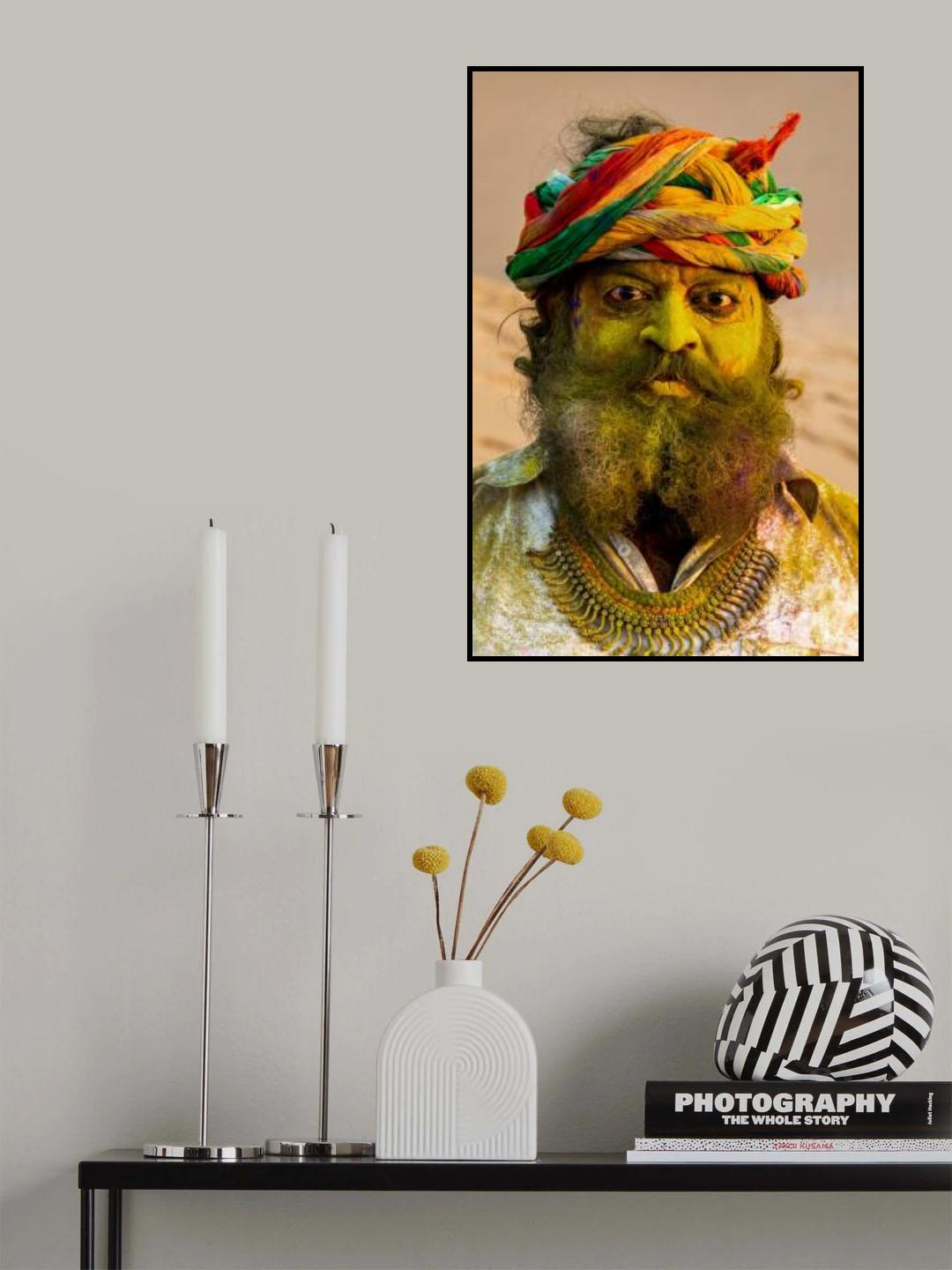 Celebrating Holi Poster och Canvastavla