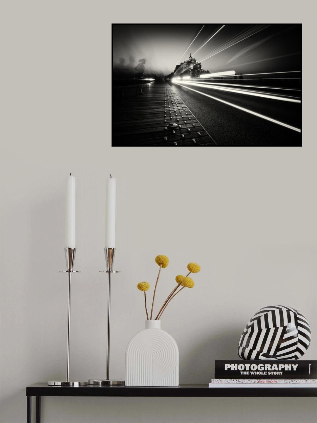 Mont Saint Michel Poster och Canvastavla