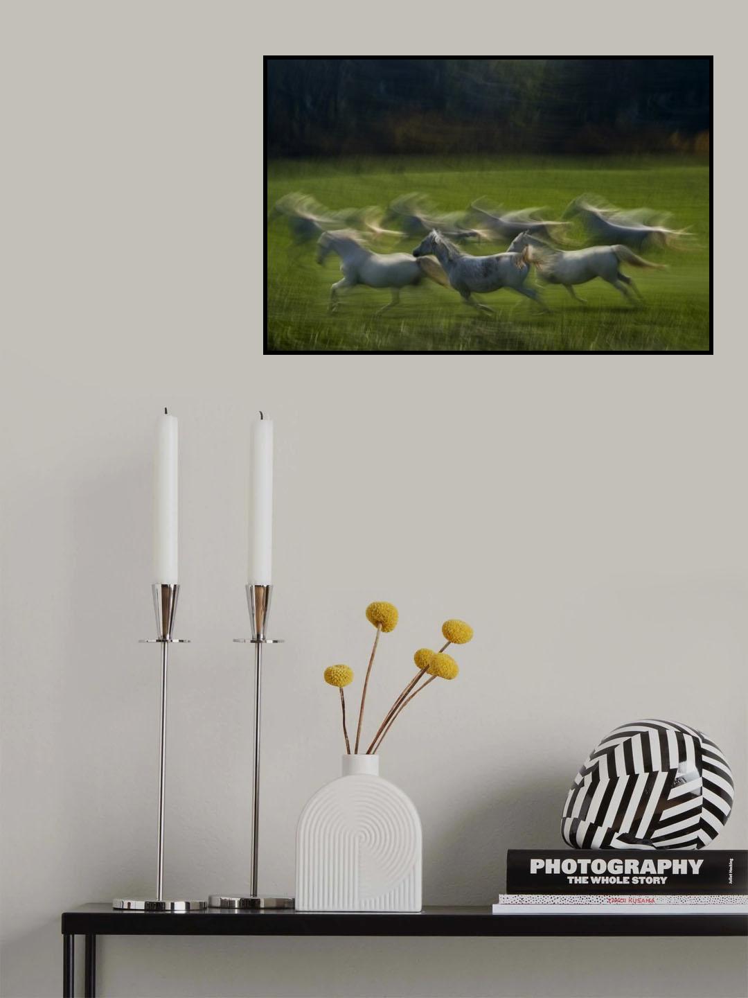 Wind flou Poster och Canvastavla