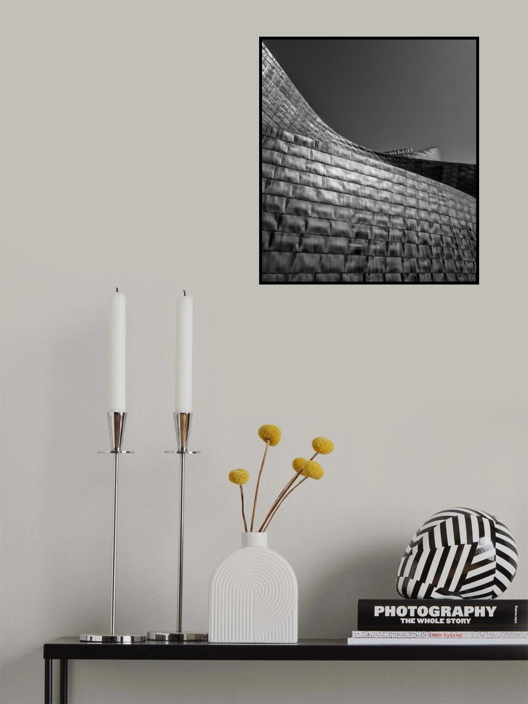 Sunday Night At The Guggenheim Poster och Canvastavla