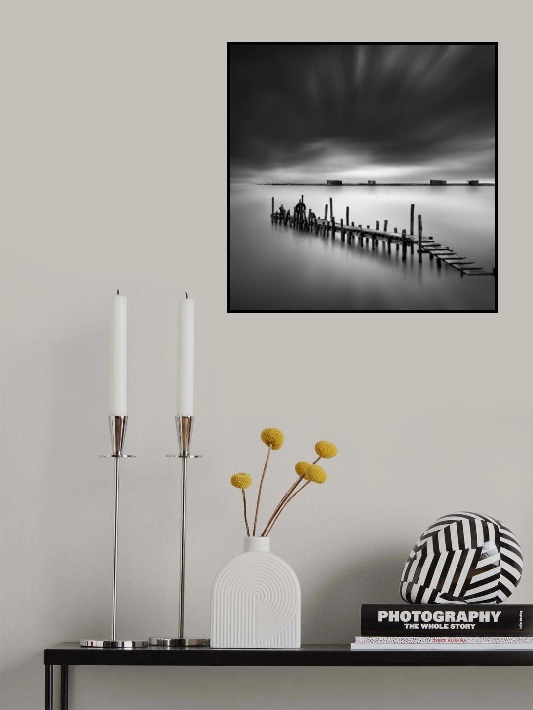 Paint it Black Poster och Canvastavla