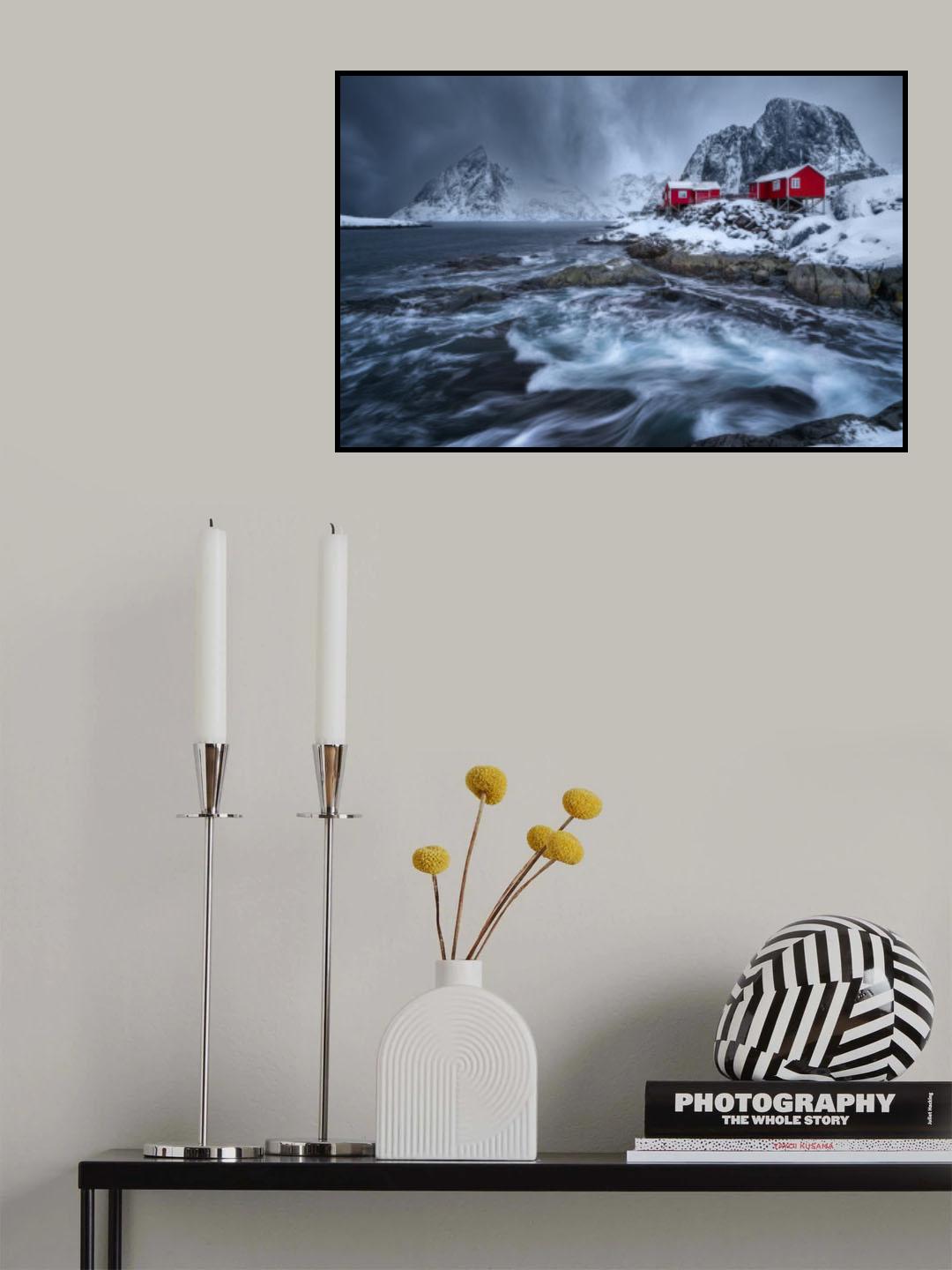 "BEFORE THE STORM" Poster och Canvastavla