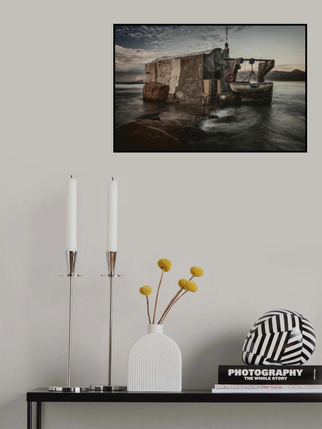 fisherman's hut Poster och Canvastavla