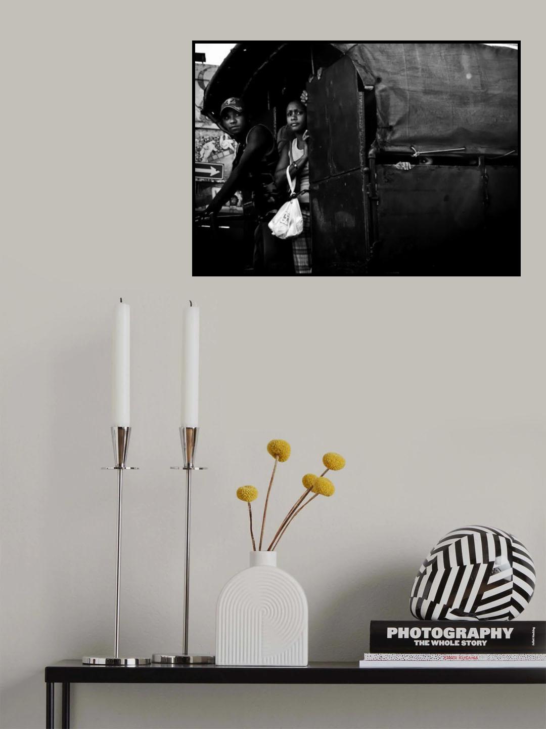 three looks Poster och Canvastavla