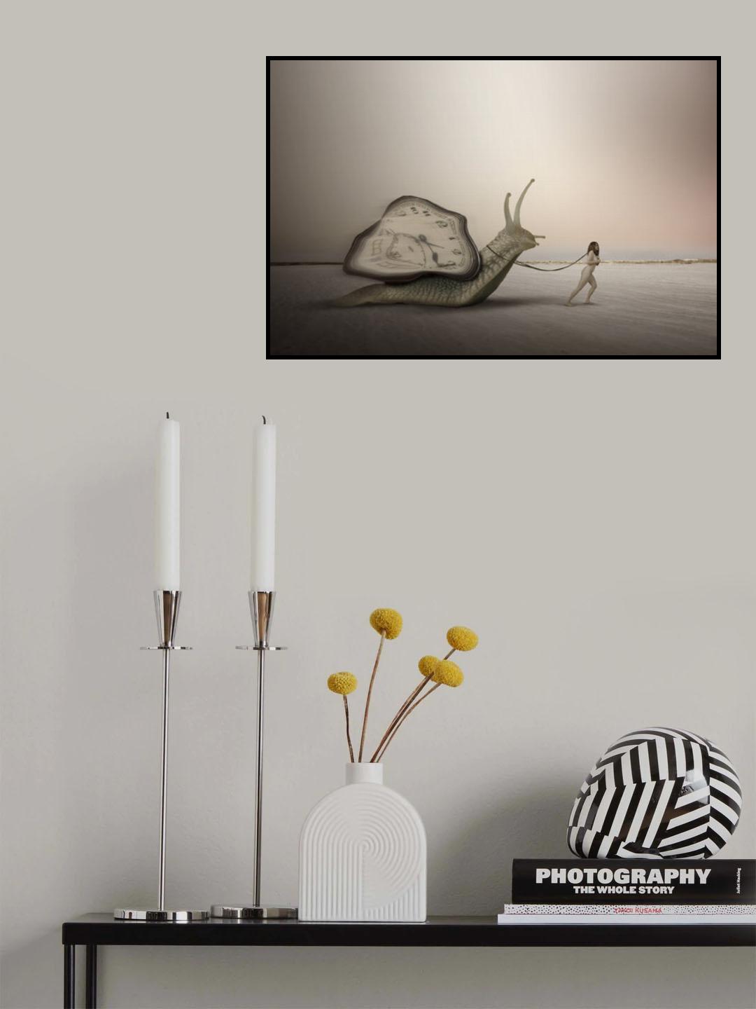 slowness of time Poster och Canvastavla