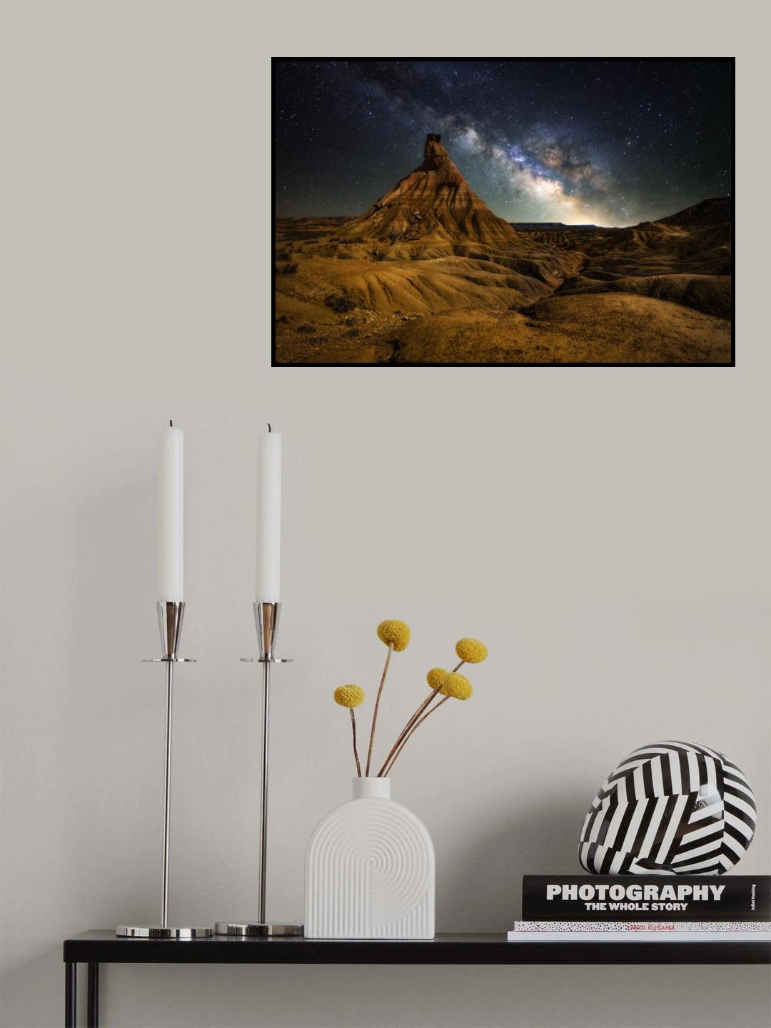 Visiting Mars Poster och Canvastavla