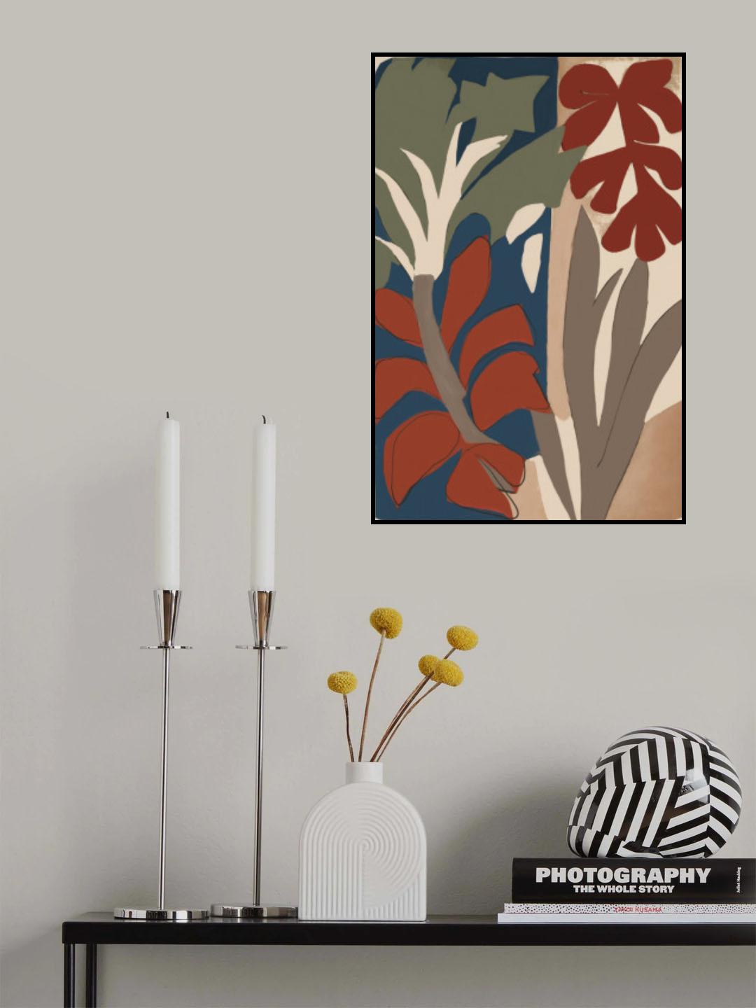 Botanical Impression No 1 Poster och Canvastavla