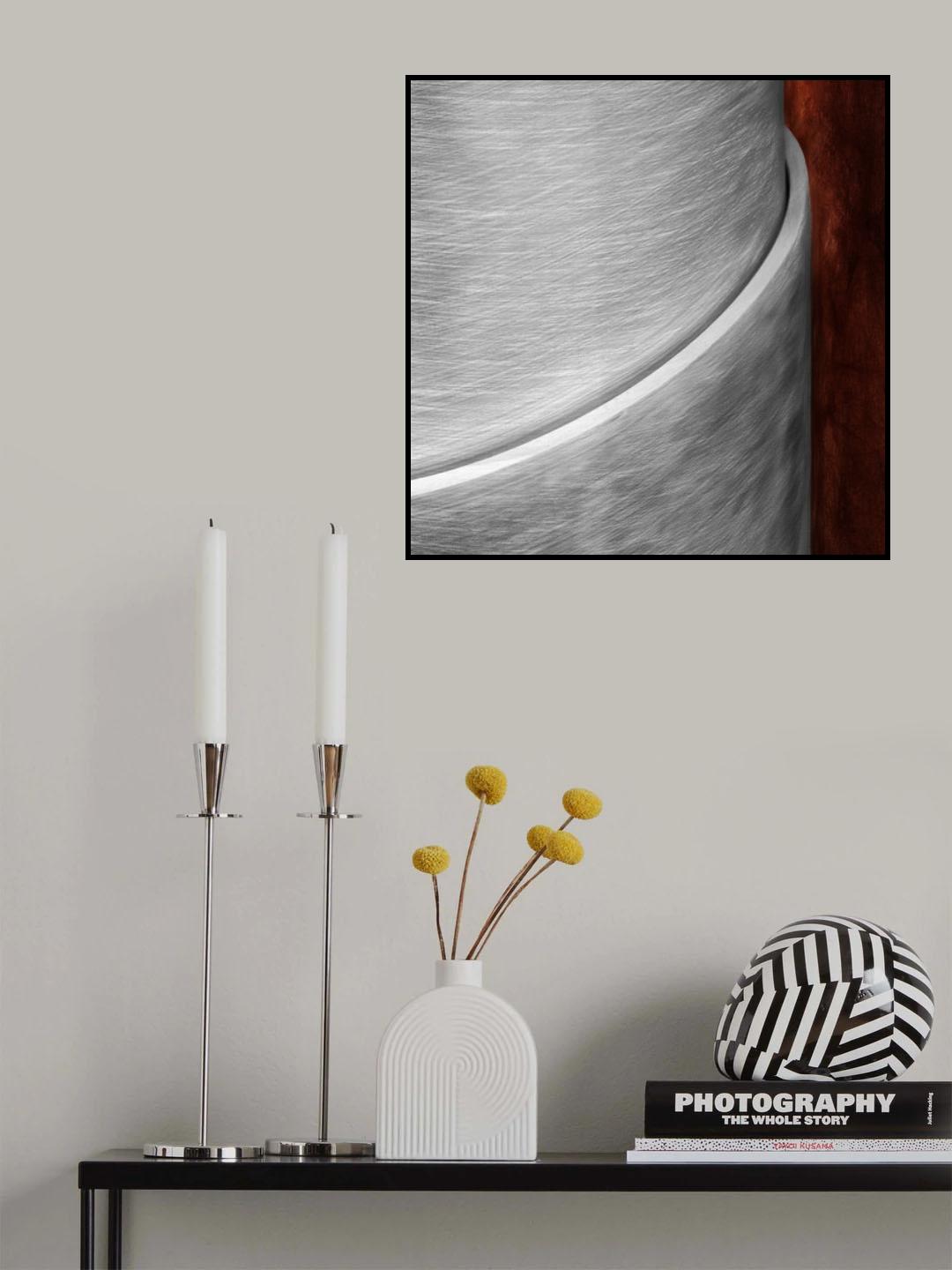 silver tubes Poster och Canvastavla