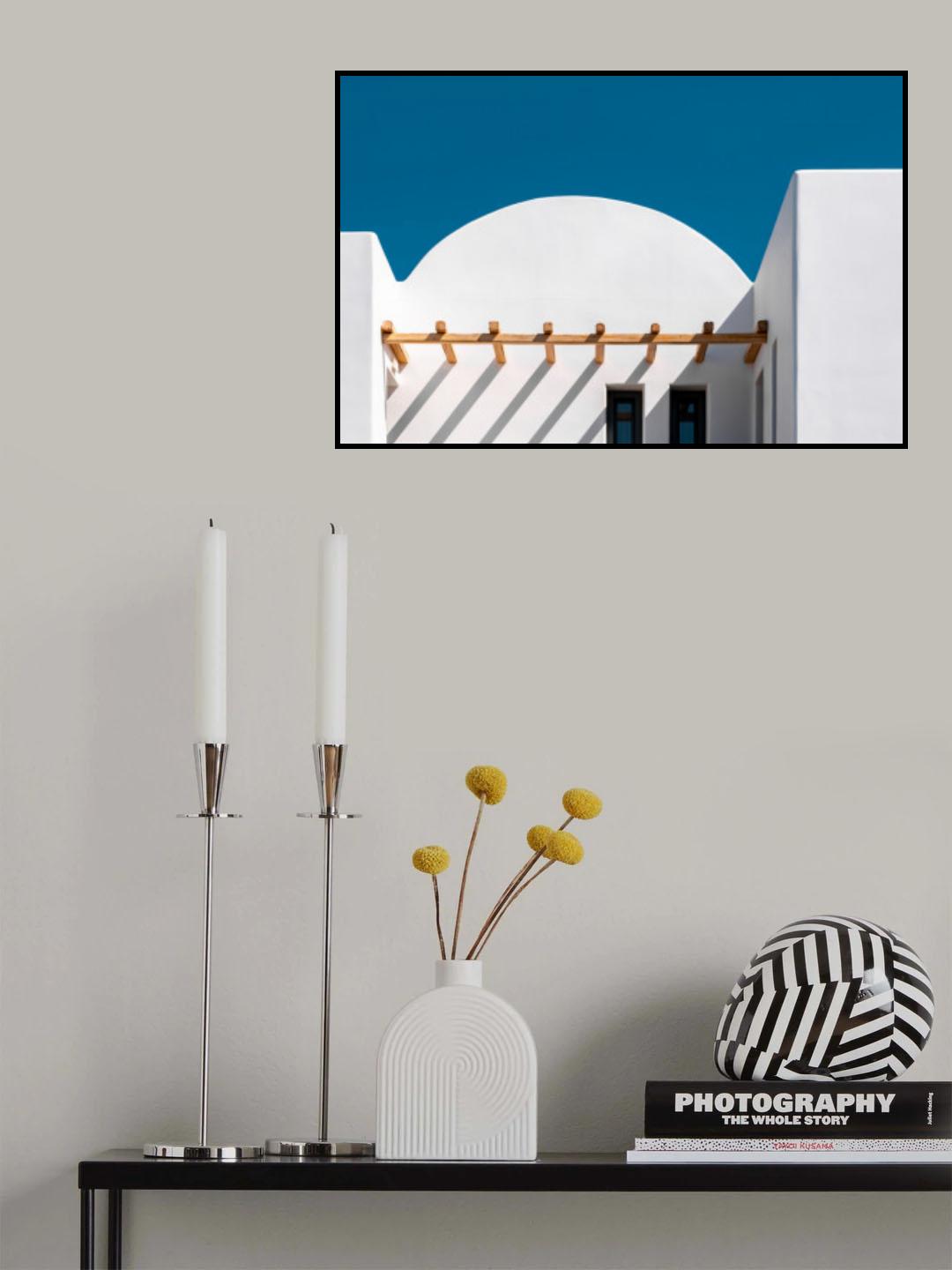 Cycladic architecture (Greece) Poster och Canvastavla