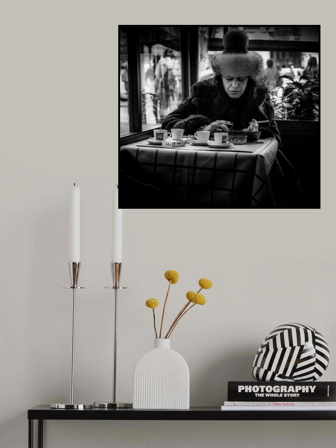 The Cigarette Break Poster och Canvastavla
