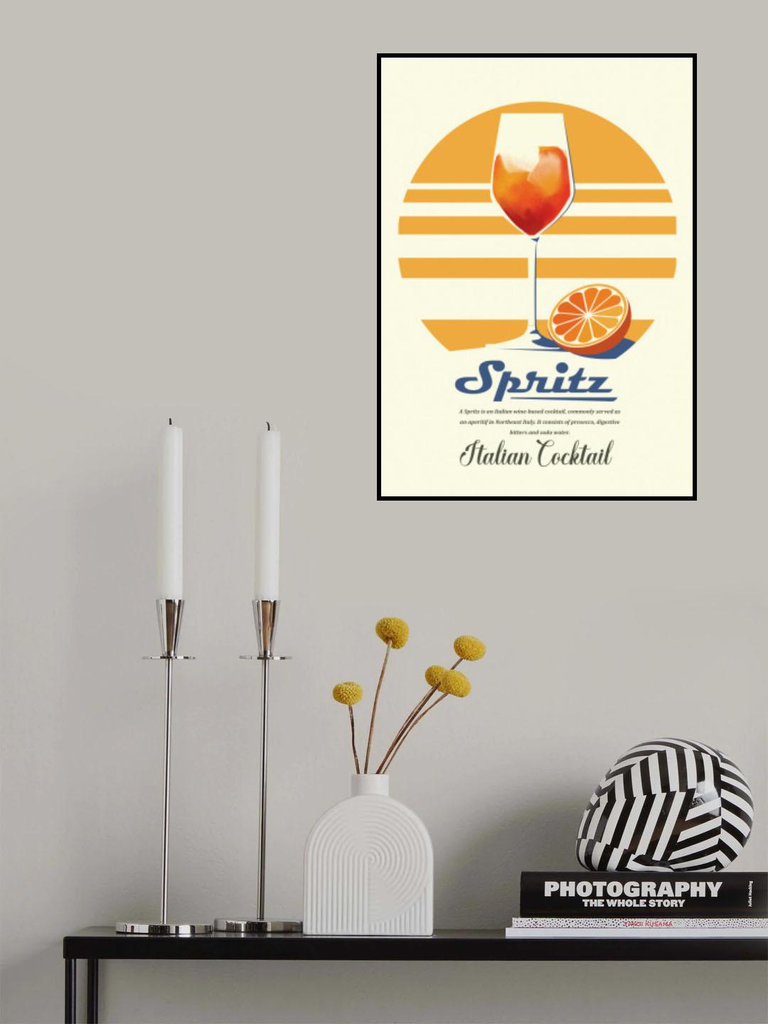 Spritz summer print Poster