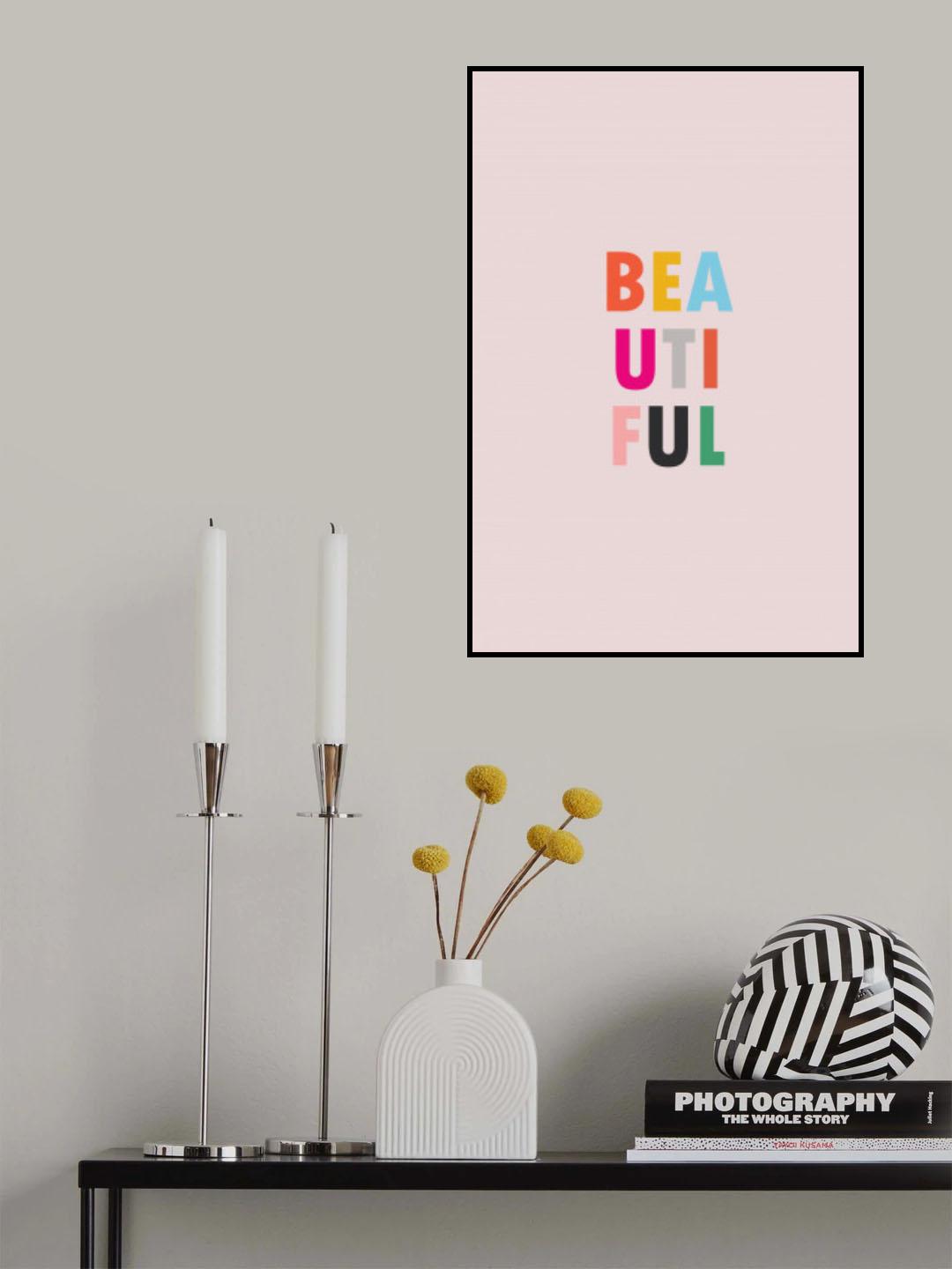 Beautiful Poster och Canvastavla