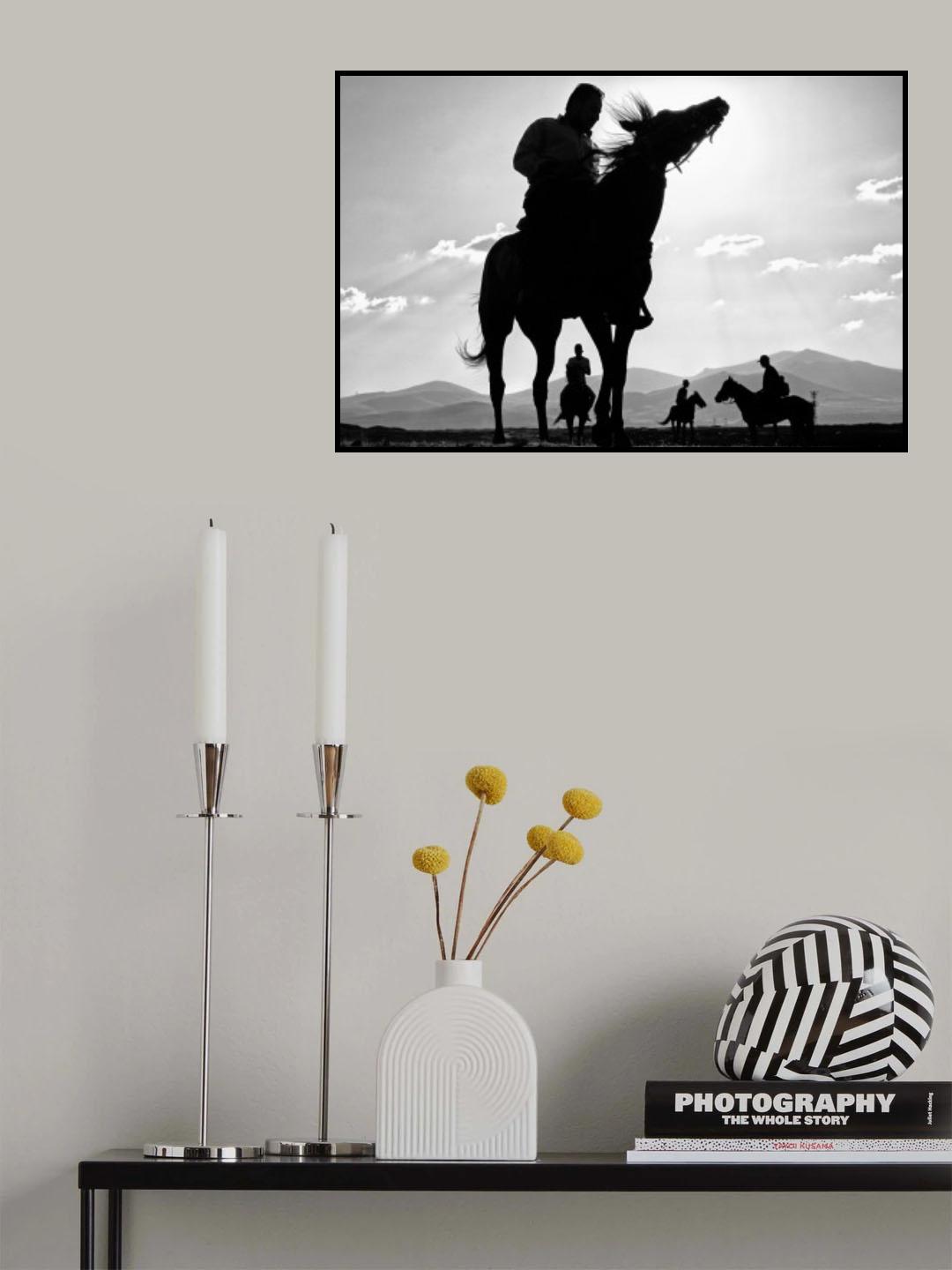 ATLAR VE İNSANLAR Poster och Canvastavla