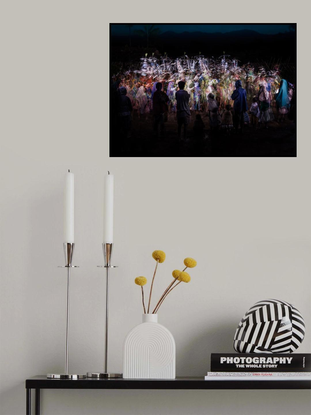 Mibu Spirit Dance - REMAKE Poster och Canvastavla
