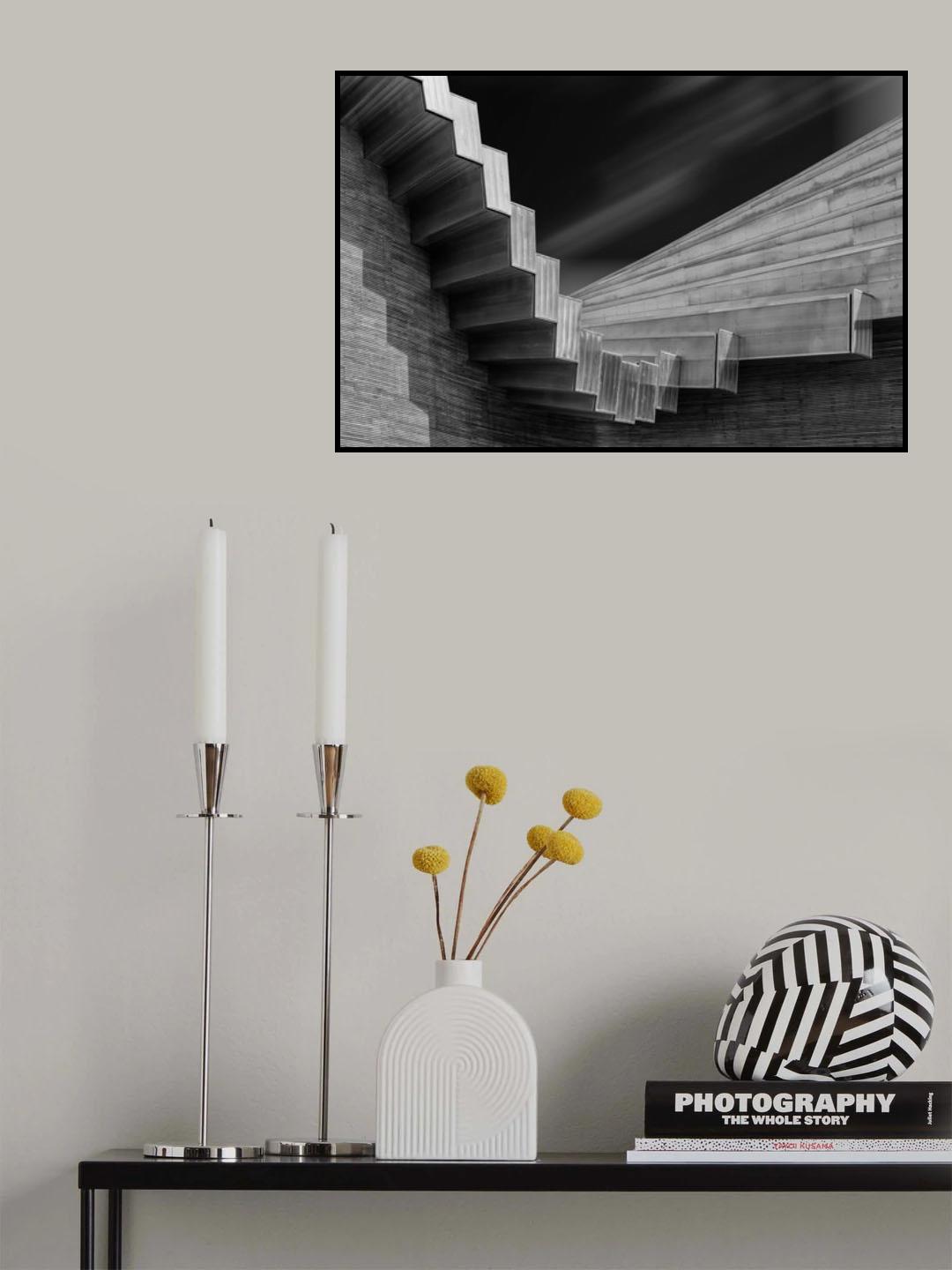 A roof by Calatrava Poster och Canvastavla
