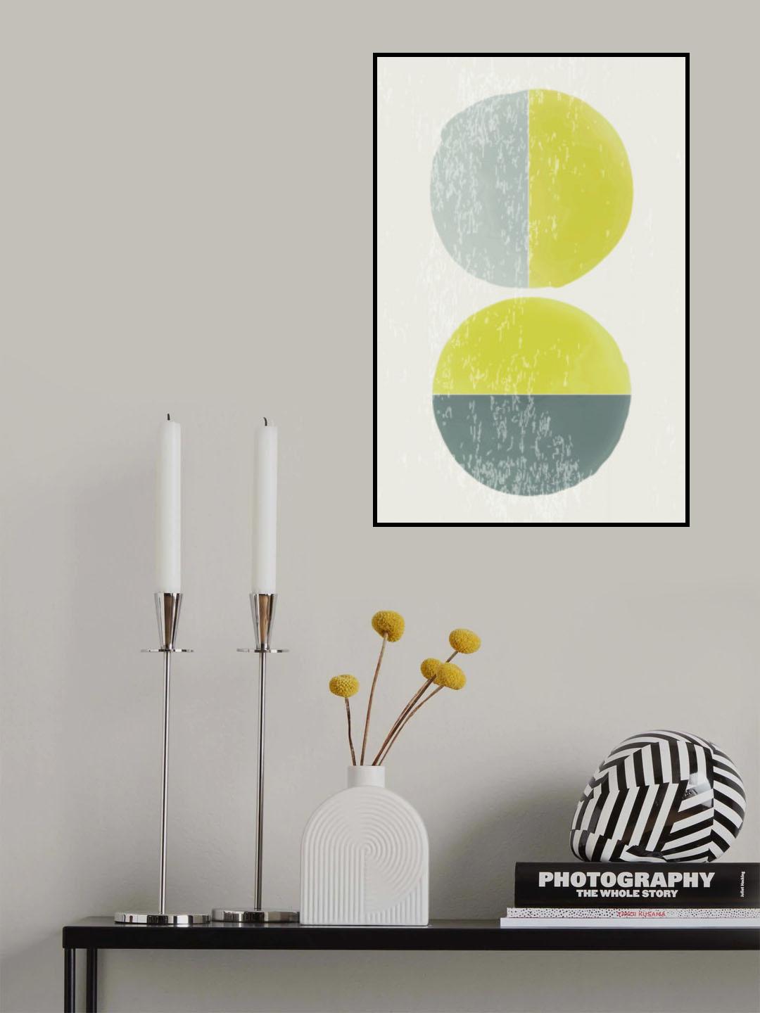 Watercolor Minimal Set #3 Poster och Canvastavla