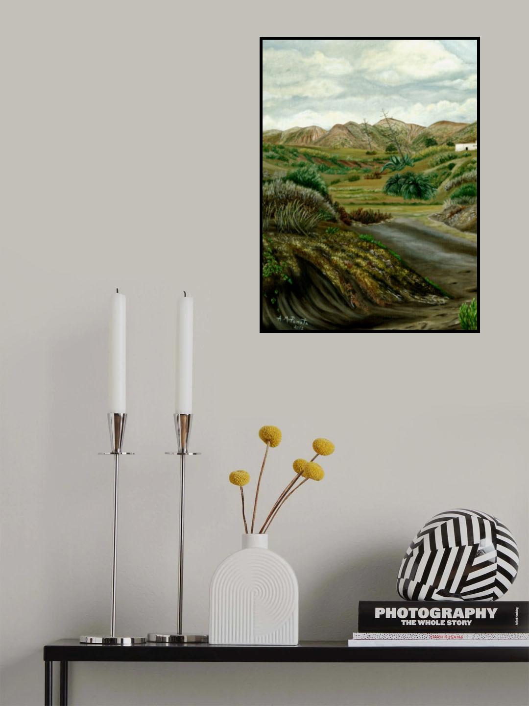 Pitas' Path Poster och Canvastavla