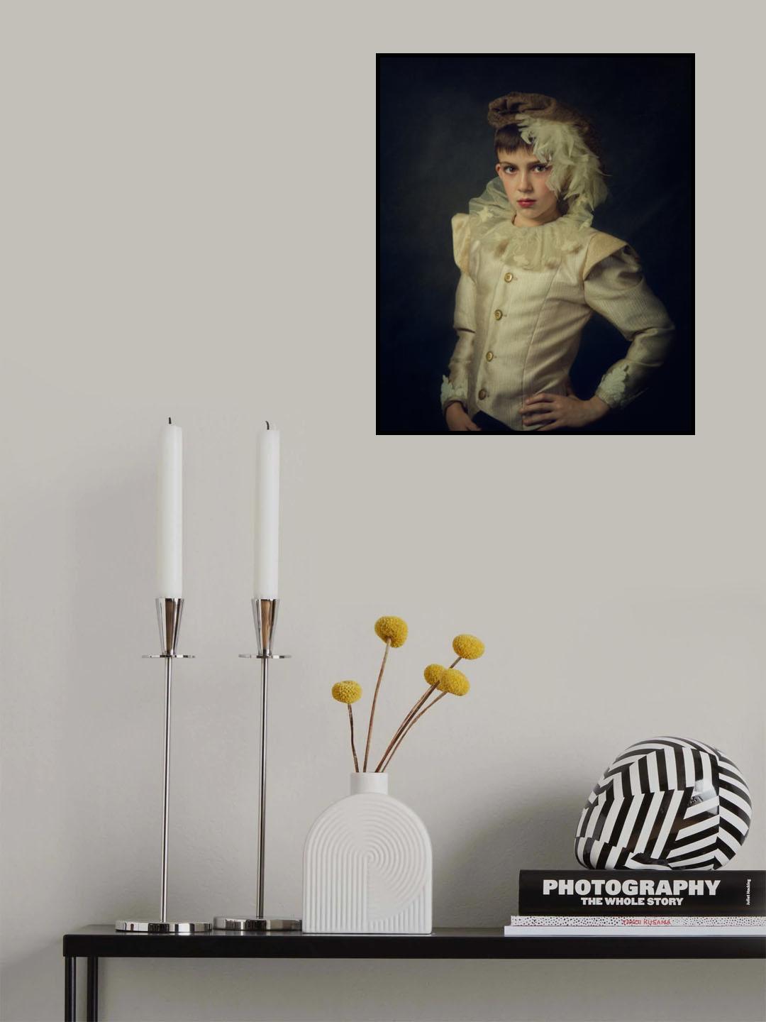 Classic portrait Poster och Canvastavla