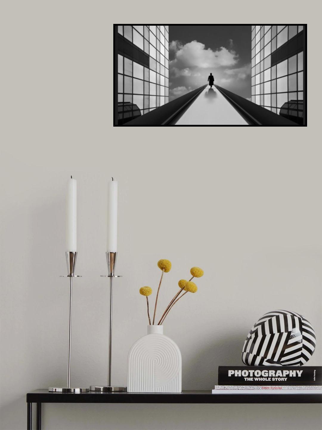 Walking to the light Poster och Canvastavla