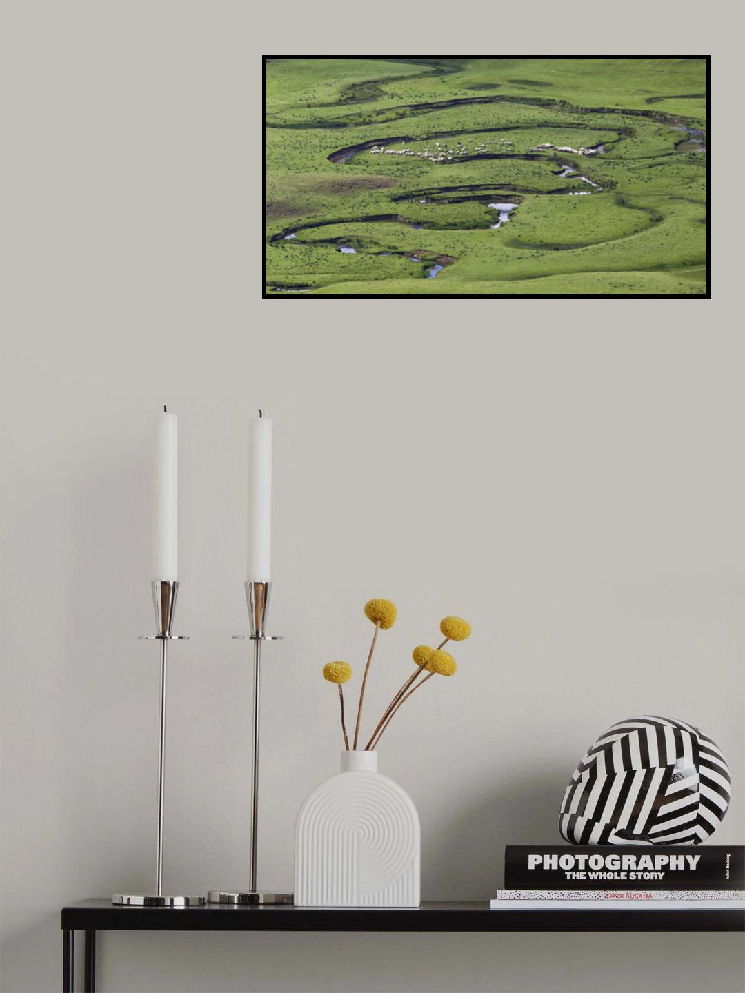 The Meander Poster och Canvastavla