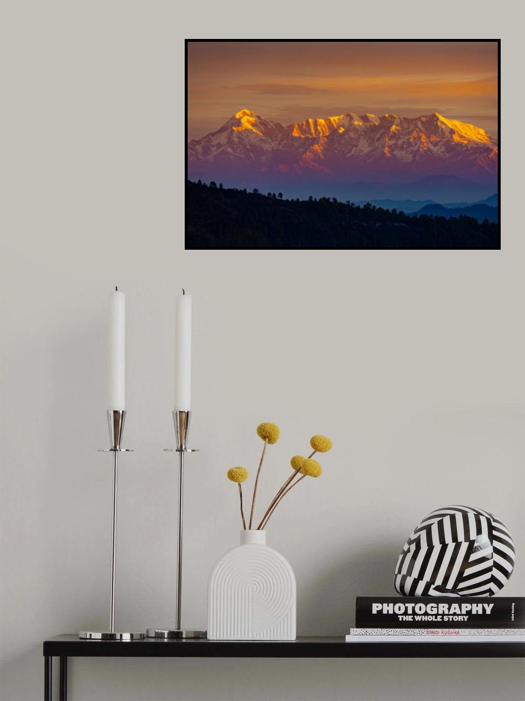 Soar high like the Himalayas Poster och Canvastavla