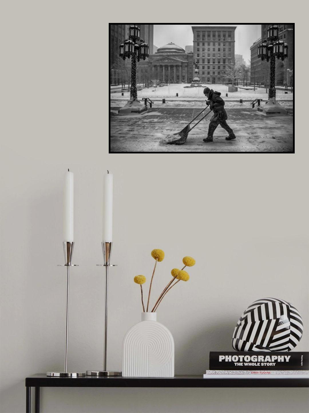 Cleaning Poster och Canvastavla