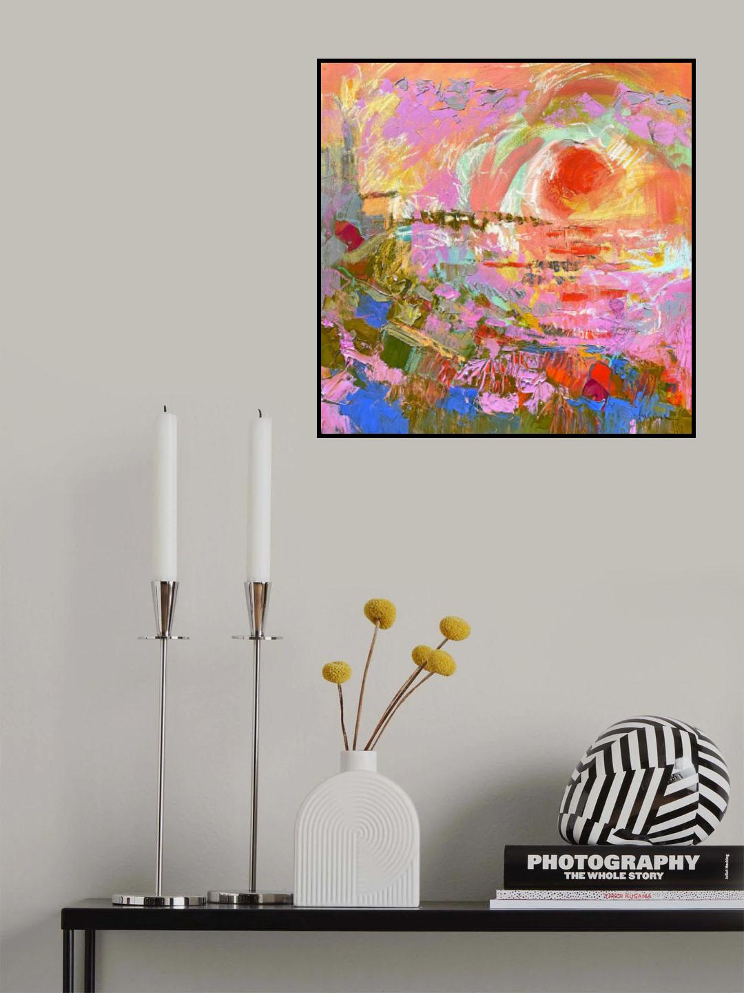 Df2036quietly Sunset Poster och Canvastavla