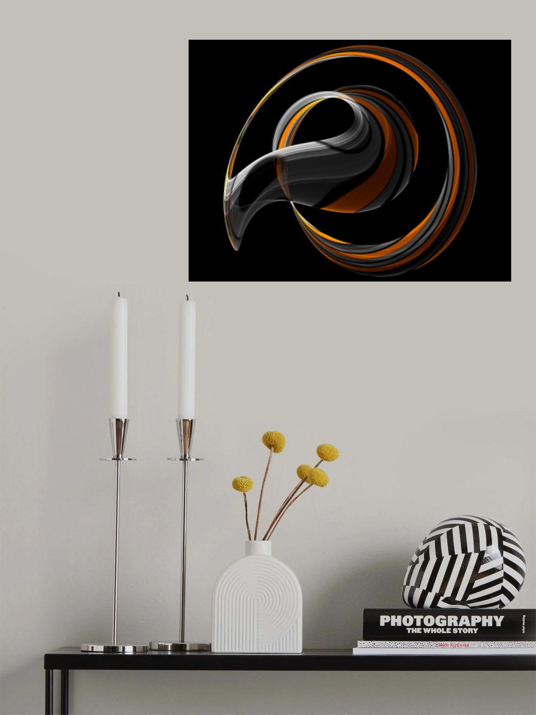 The Golden Spiral Poster och Canvastavla