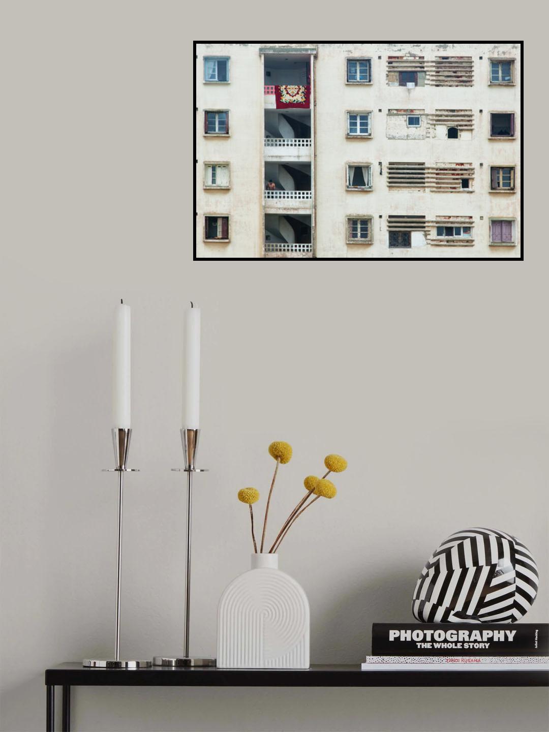 Facciate Poster och Canvastavla