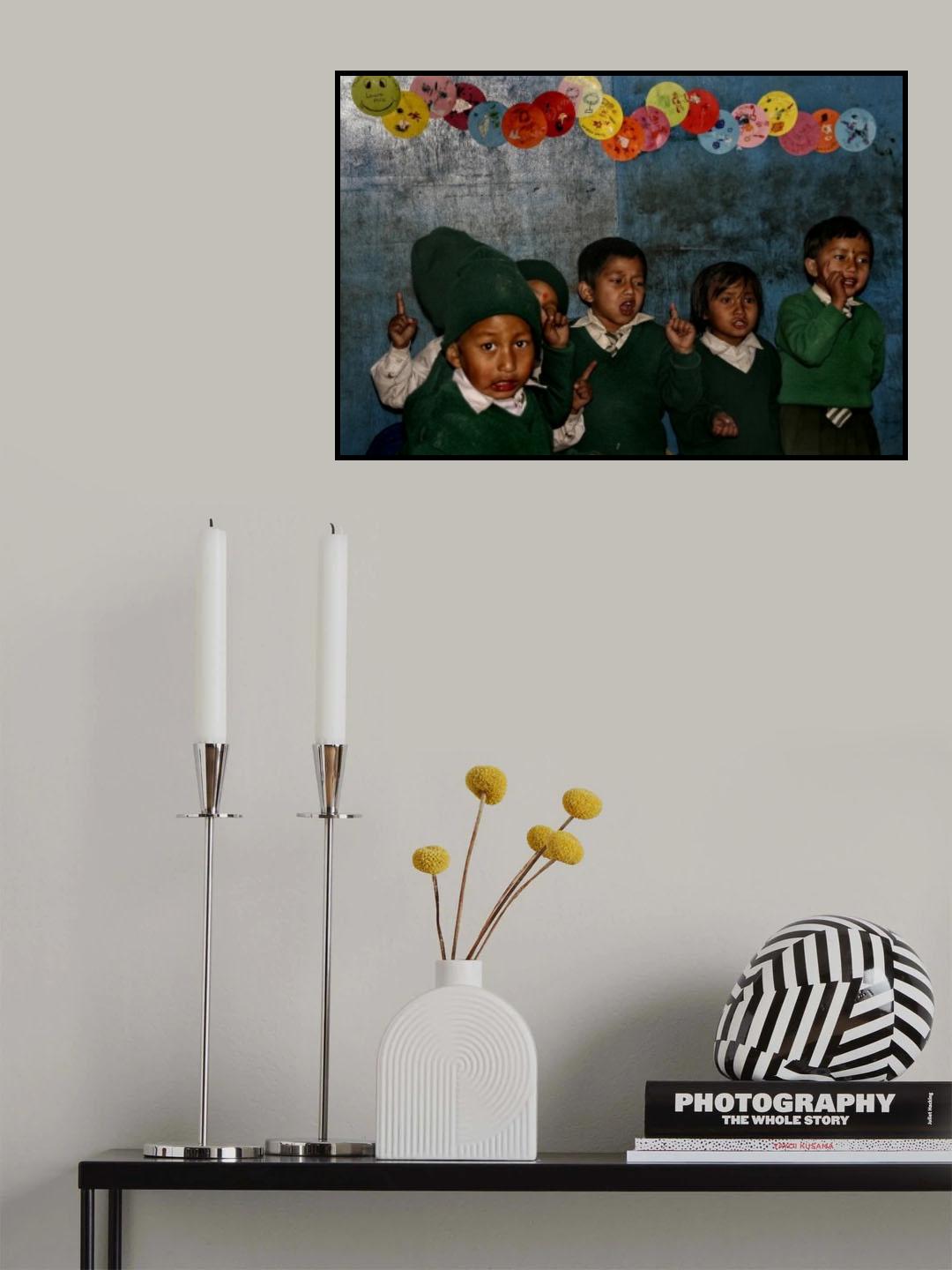 Classroom song Poster och Canvastavla