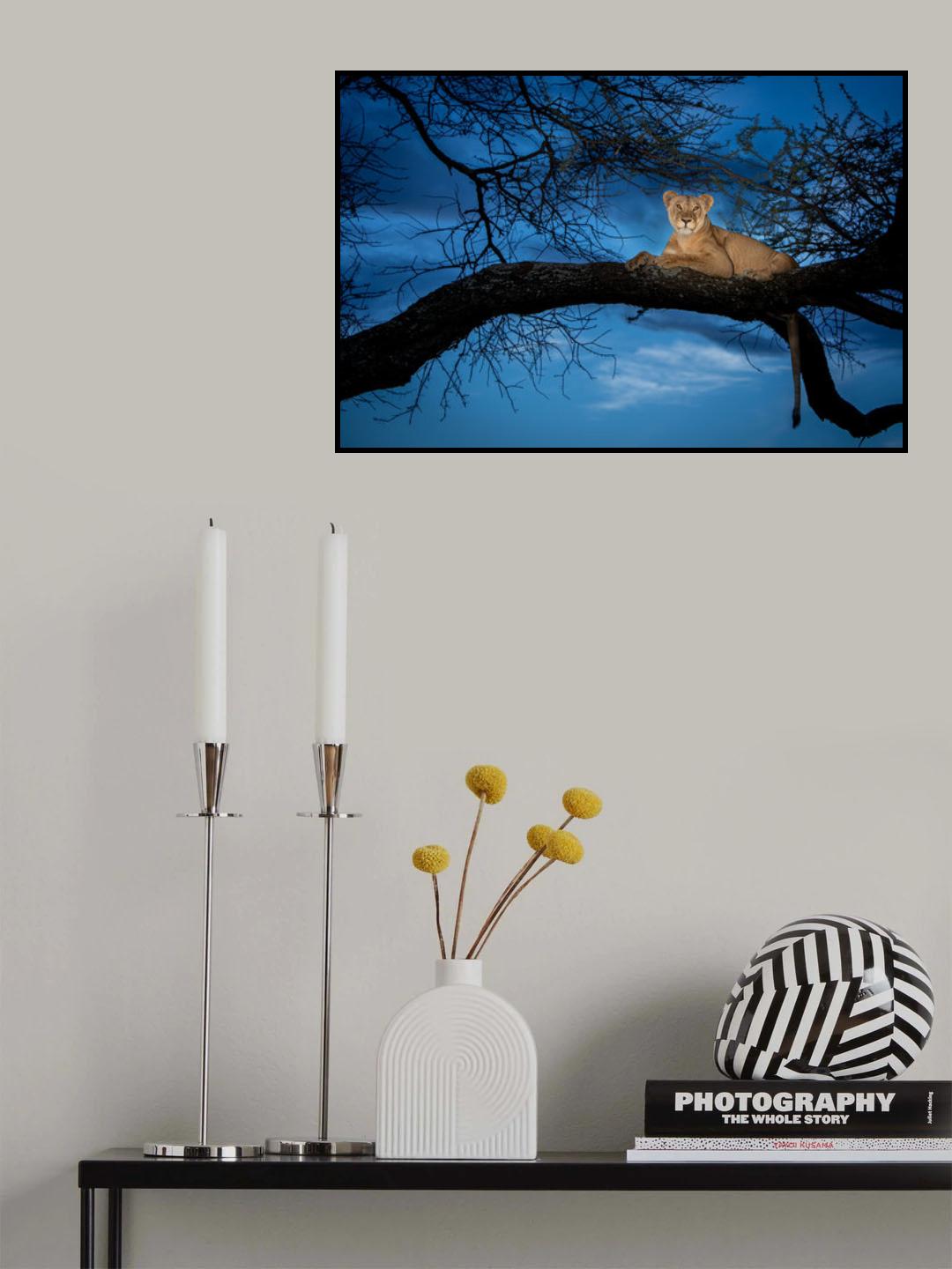 Her majesty in the light! Poster och Canvastavla