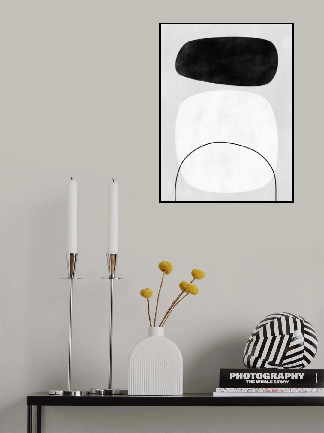 3x4 Aspectratioblackwhite12 Poster och Canvastavla