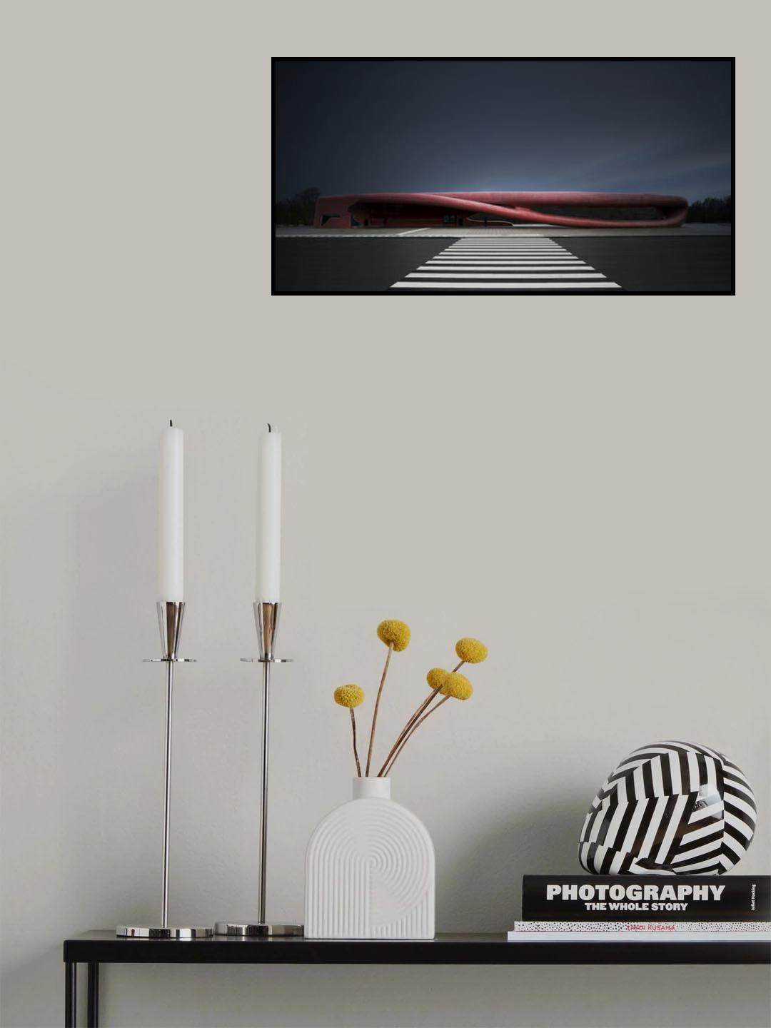 The bus stop Poster och Canvastavla