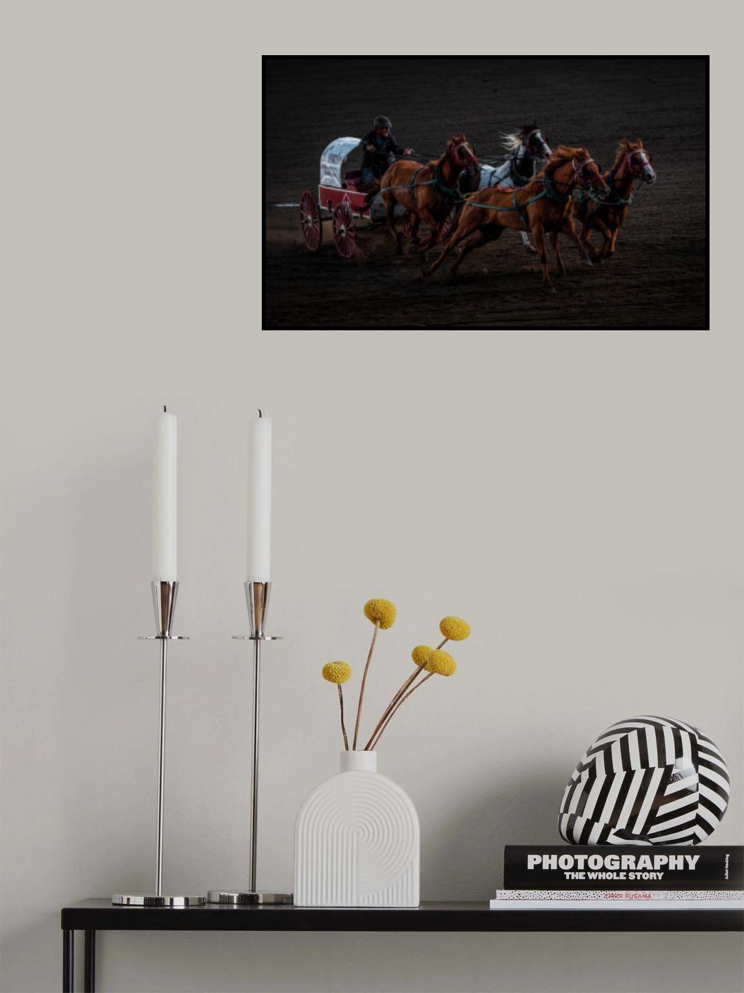 When the gun fired. Poster och Canvastavla