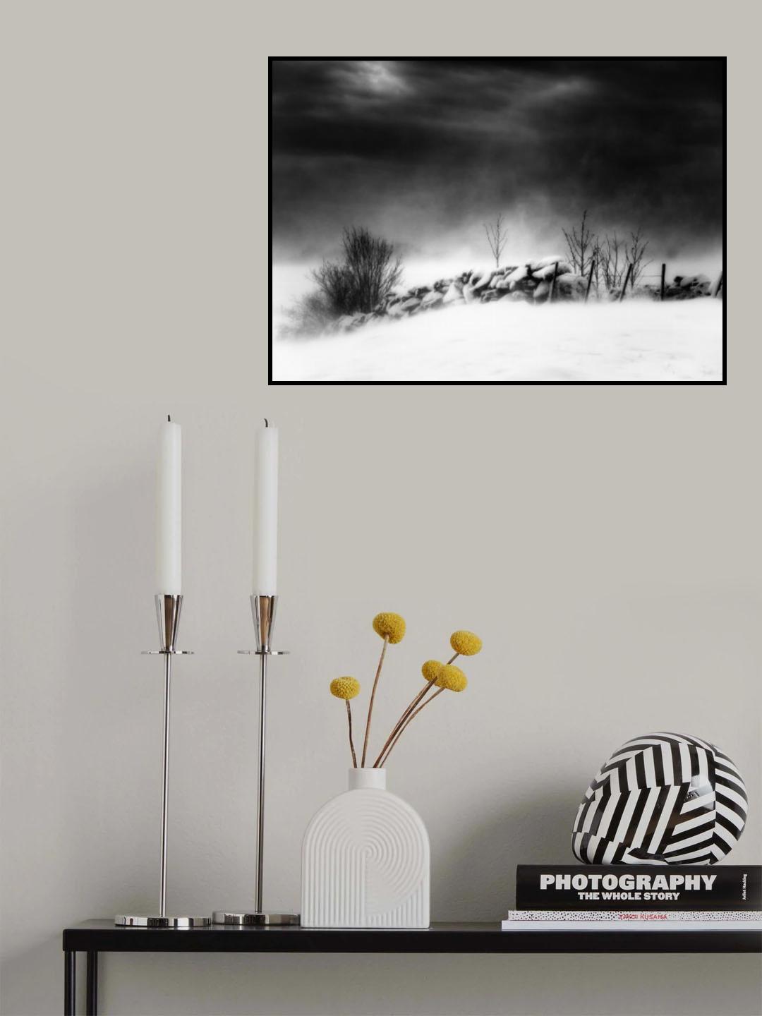 Winter inferno Poster och Canvastavla