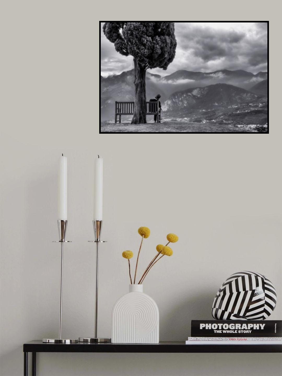 Meditation Poster och Canvastavla
