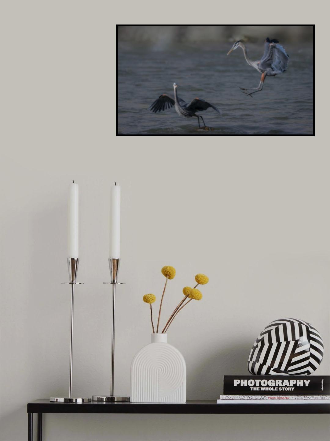 No, Not landing here! Poster och Canvastavla