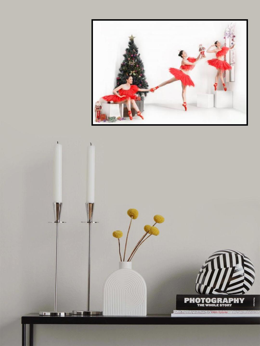 Triple ballerinas Poster och Canvastavla