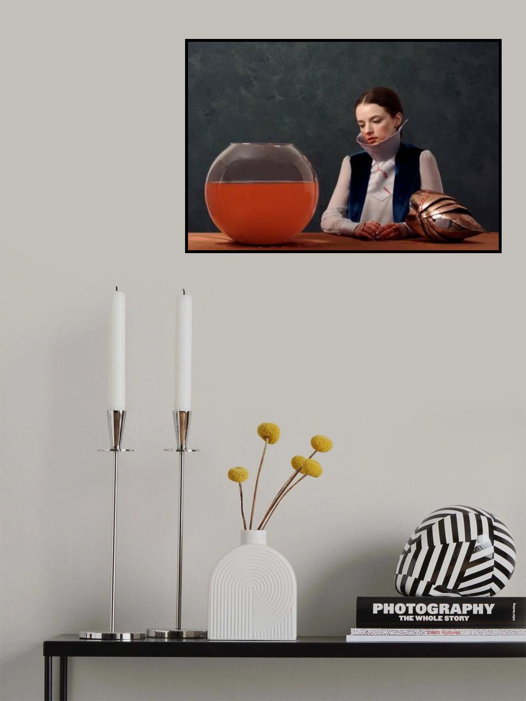 Faire Face à une Douleur Poster och Canvastavla