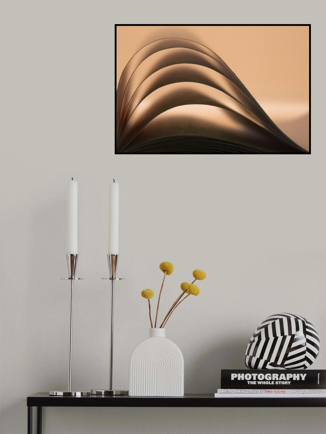 Wave Poster och Canvastavla