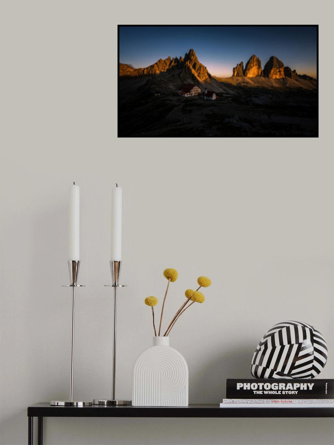 Serene night Poster och Canvastavla
