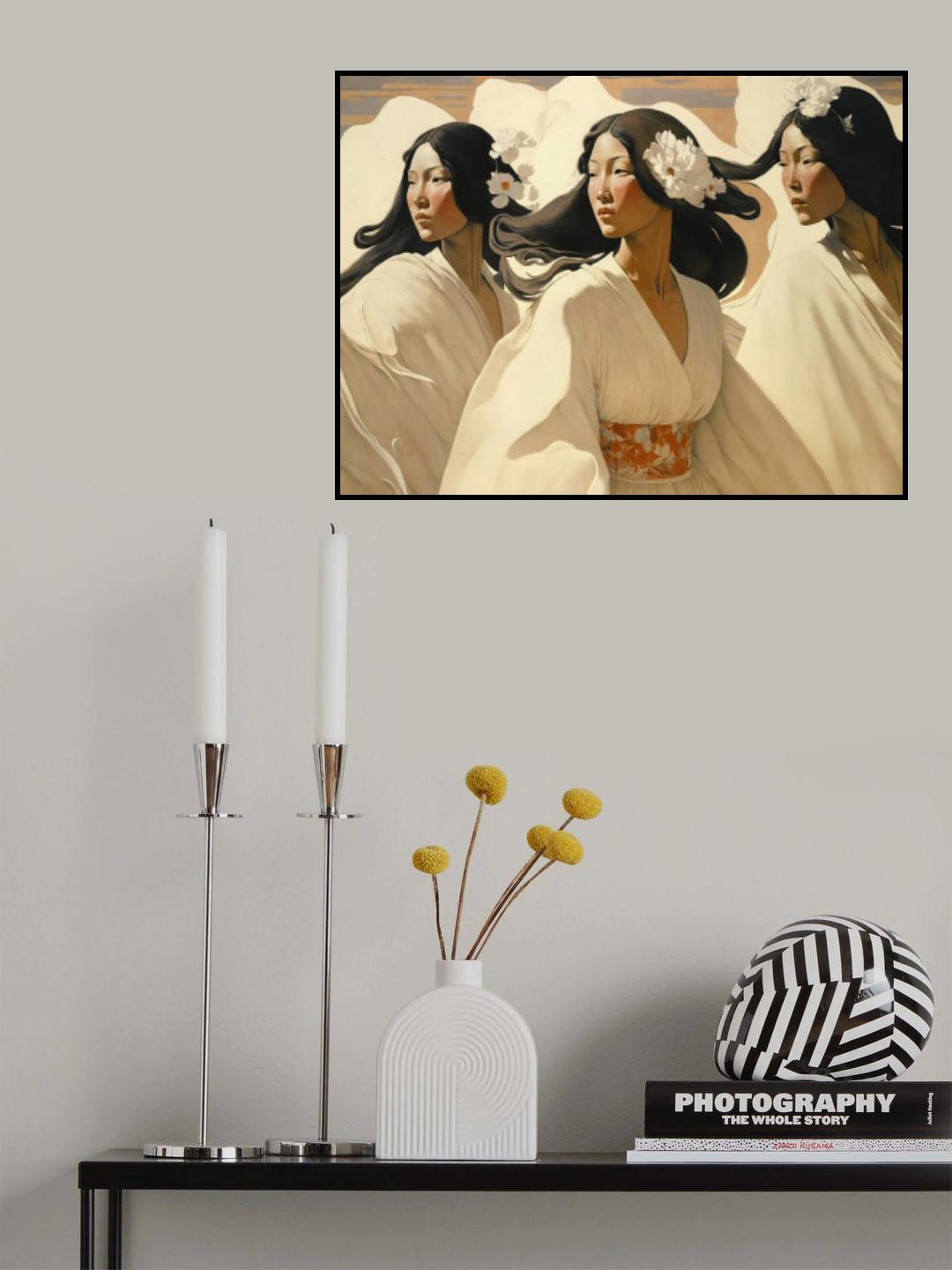 The Dance Of The Sisters Poster och Canvastavla