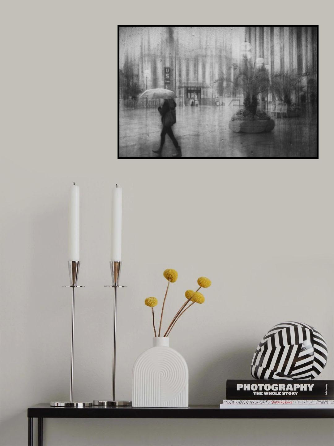 spring rain Poster och Canvastavla