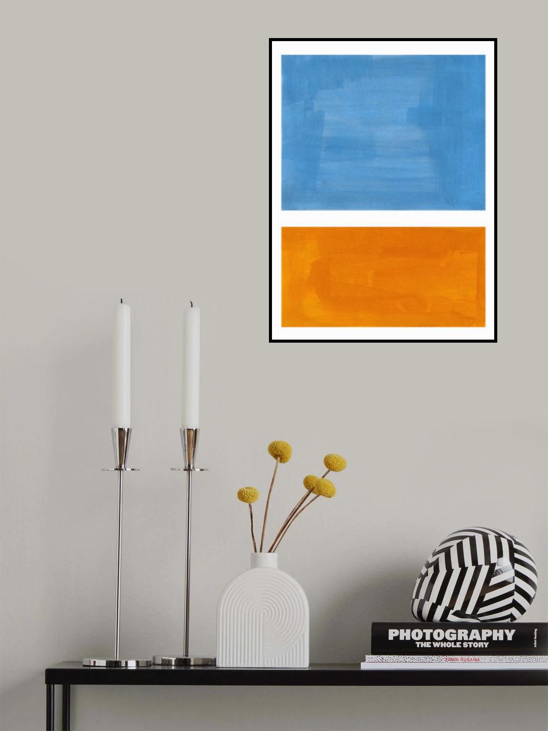 Colourfield 67 Poster och Canvastavla
